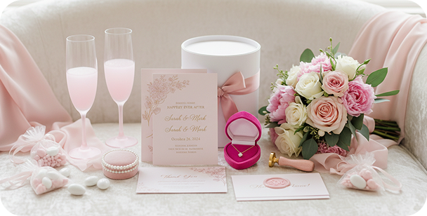 Personalized wedding gift bundle