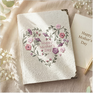 Personalized guest book template 3